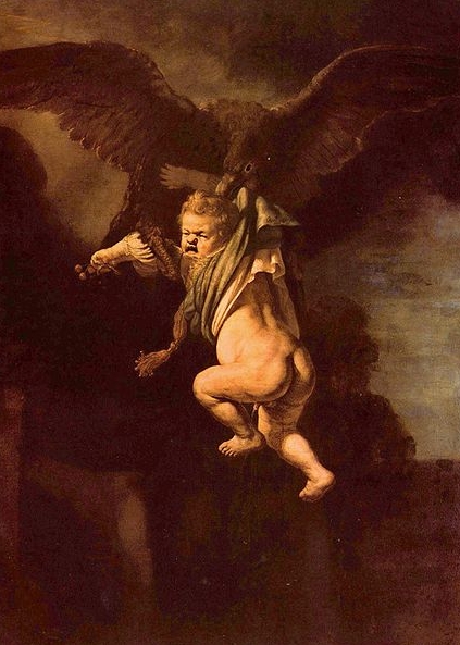 Ganymed in den Fangen des Adlers